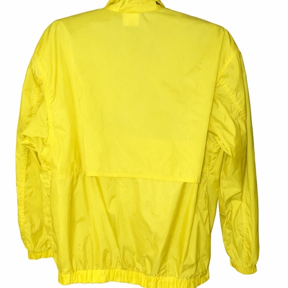 Nike Men’s Bright Yellow Full-Zip Windbreaker Jacket - Picture 2 of 7